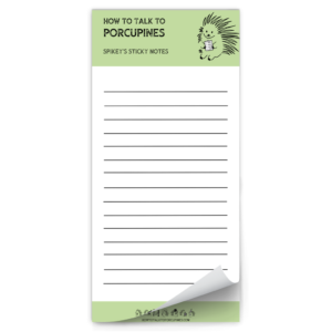 Spikey'S Sticky Notes Magnetic Notepads (2)