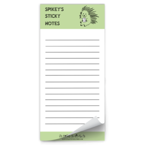 Spikey'S Sticky Notes Magnetic Notepads